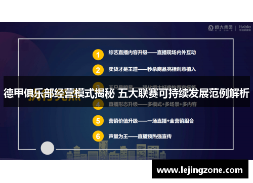 德甲俱乐部经营模式揭秘 五大联赛可持续发展范例解析